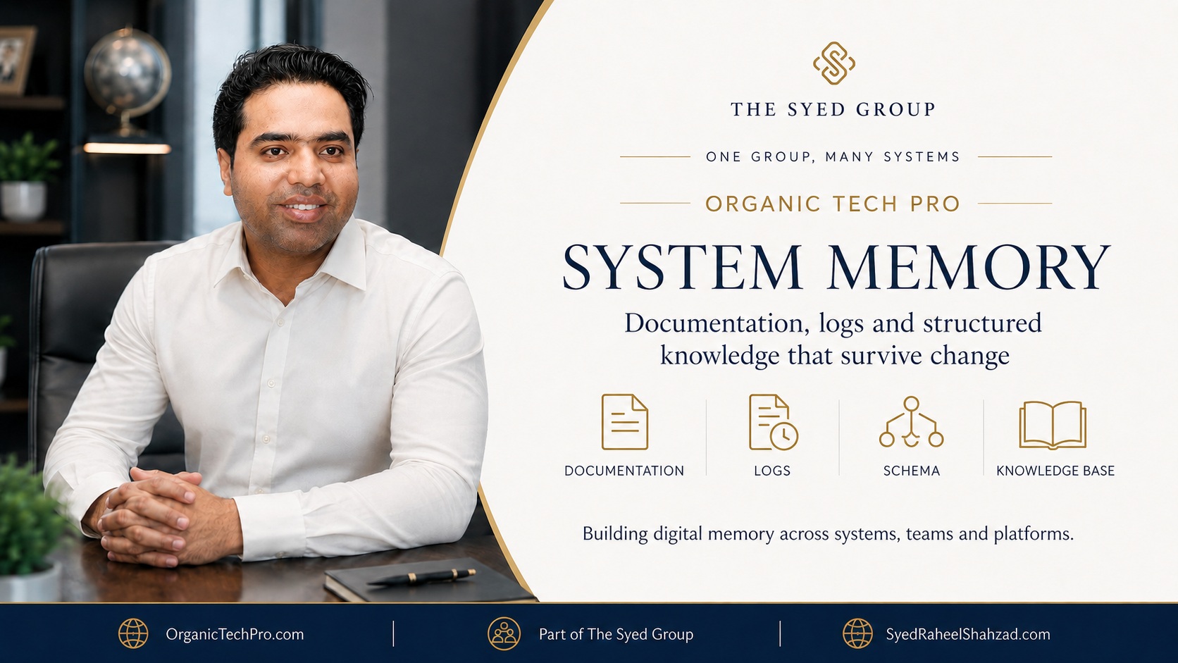 From System Behaviour to Better Standards: How Organic Tech Pro Turns Digital Experience Into Improvement — The Syed Group and Syed Raheel Shahzad featured image